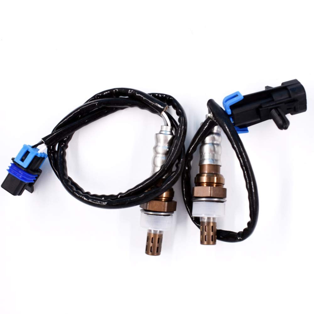 labwork 2pcs Oxygen Sensor O2 Upstream and Downstream Replacement for Chevy…