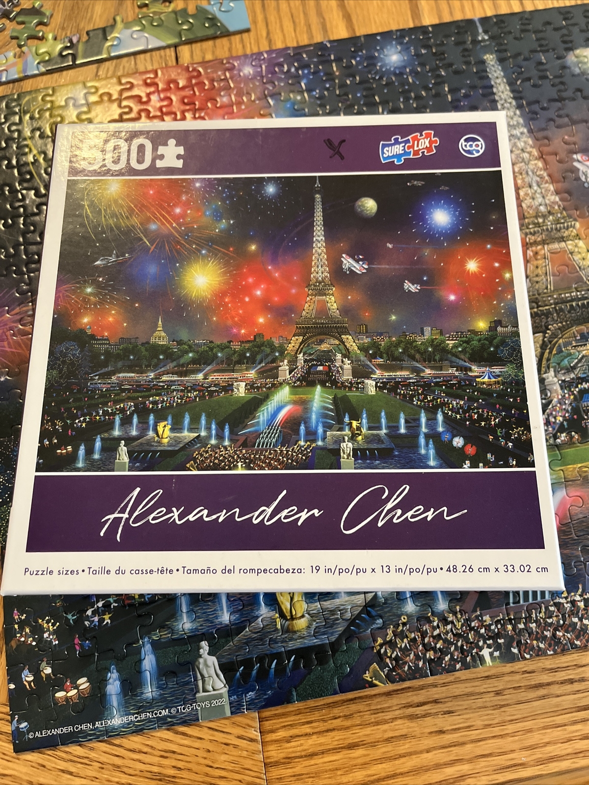 U PICK PUZZLE Wildlife AMERICANA Grand CENTRAL Fish ALPINE Eiffel Shark 500 pcs