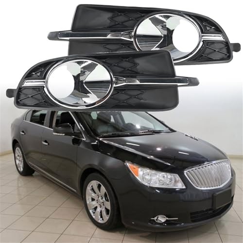 2 x Front Bumper Left + Right Bumper Fog Light Lamp Cover Trim Grille