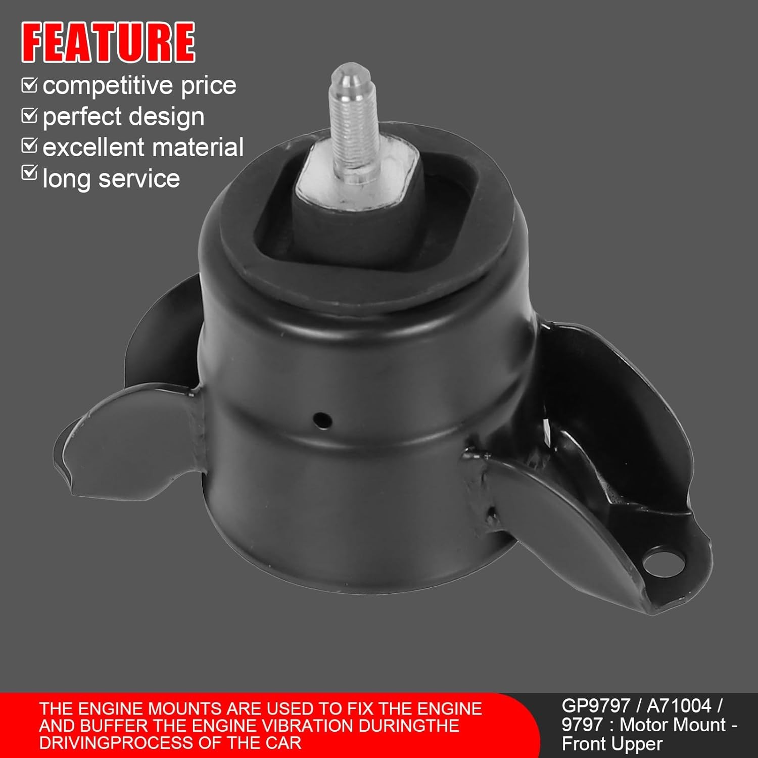 3 Engine Mounts For Hyundai Accent