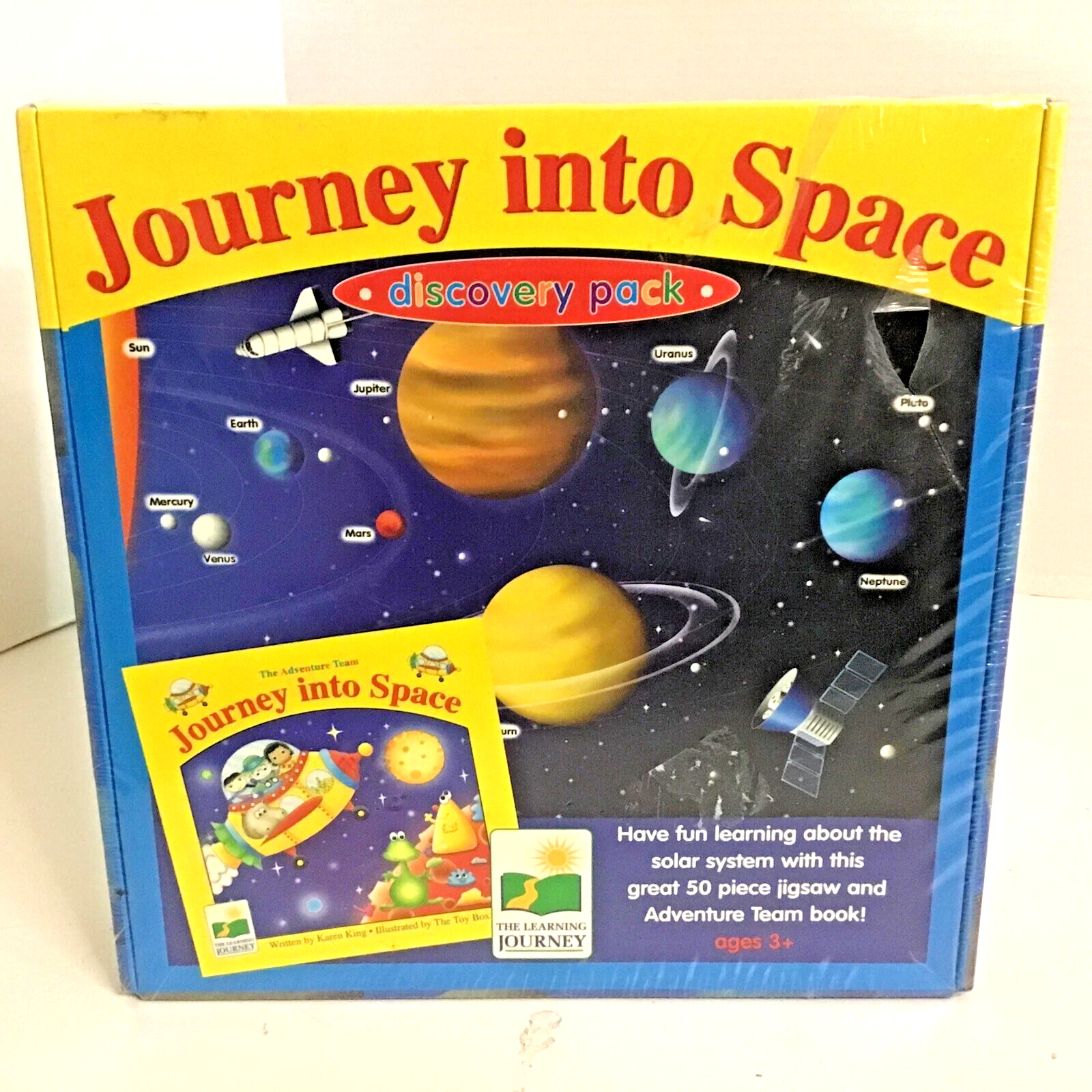 Journey Into Space Discovery Pack 50 Piece Puzzle Adventure Team Book New In Box