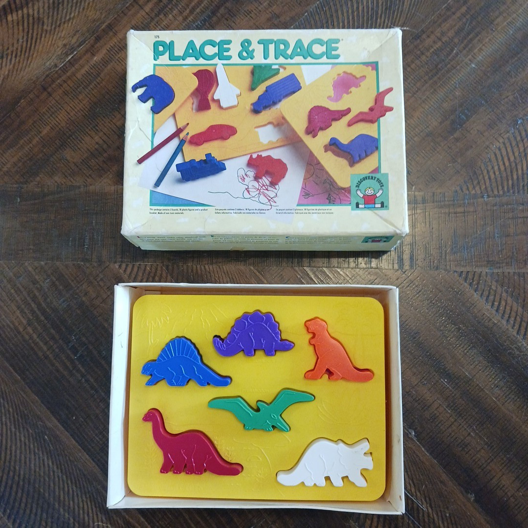 Discovery Toys Place And Trace Complete Set LEARNING TO DRAW- Art