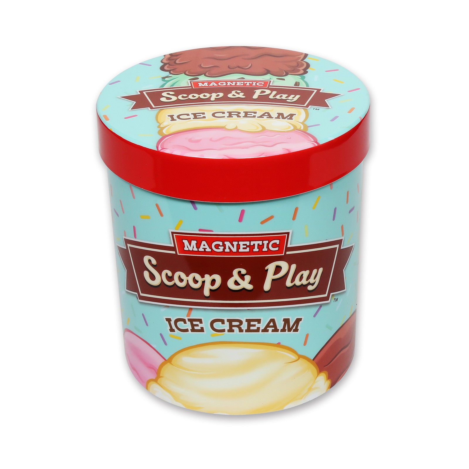 New – Popular Playthings Magnetic Scoop & Play Ice Cream – Ages 3+ | 1-2 players