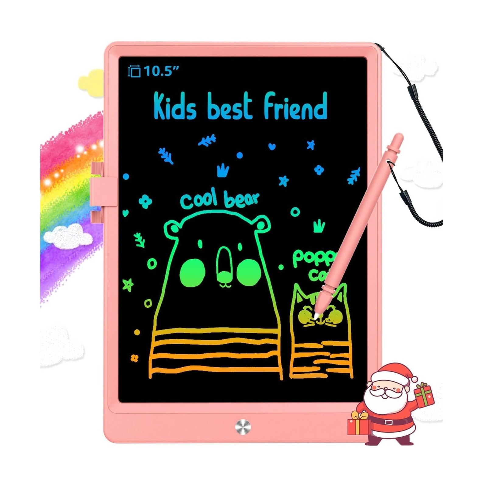 LCD Writing Tablet Doodle Board,10.5 inch Colorful Drawing Pad,Elec… Fast Ship