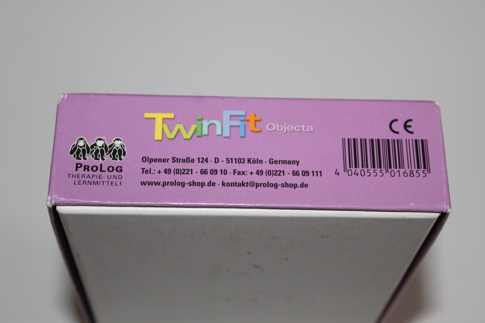 ProLog TwinFit Objecta Word-Pair Building Game Multi Language Speech Therapy