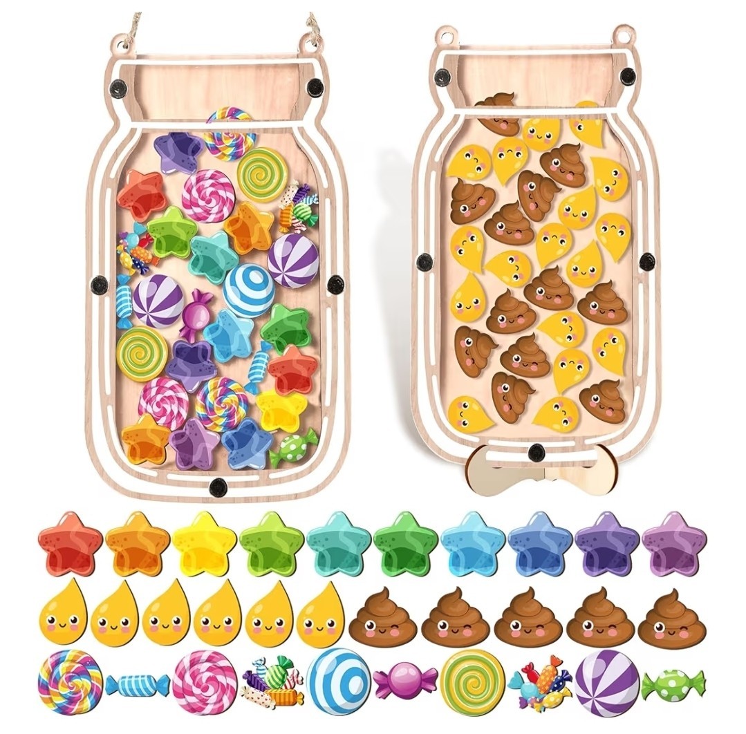 Reward Jar Set Kids Positive Reinforcement Reward Based Behavior Modification