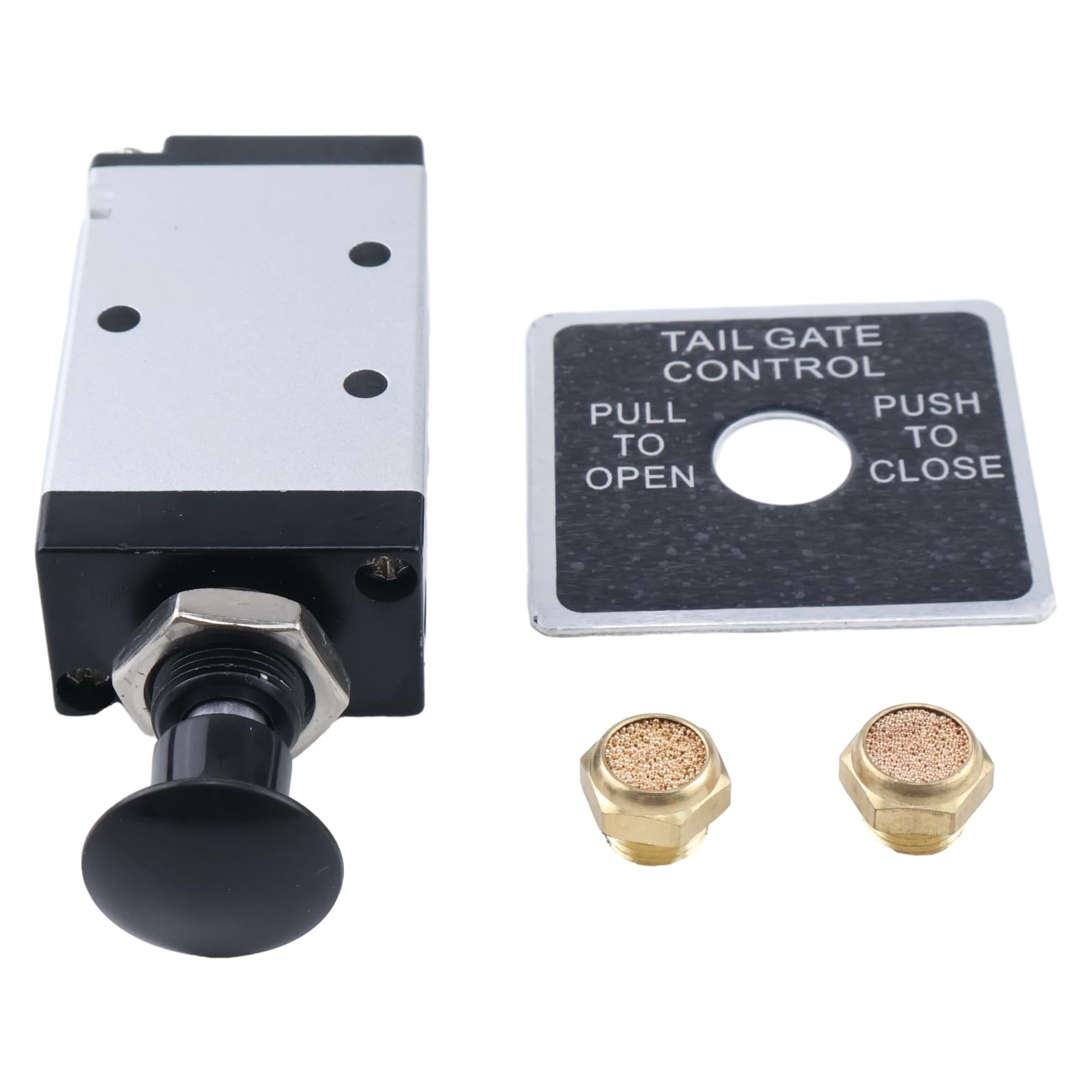 Air Valve 4 Way 2 Position Manual Dump Truck Tailgate Valve BAV010 Compatible