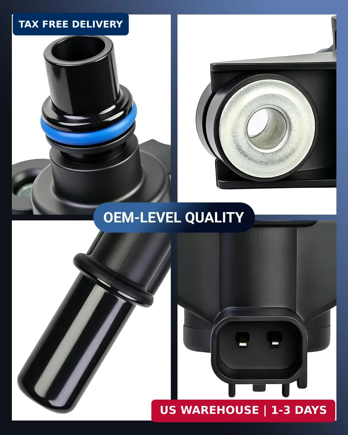 Vapor Canister Purge Valve Solenoid 911-222 Compatible for 2011-2017 Ford F150,1