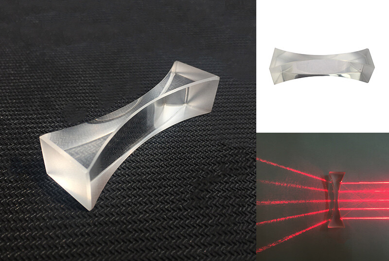 Physics Optical Prisms Experimental Apparatus Double Convex Cylindrical Lens