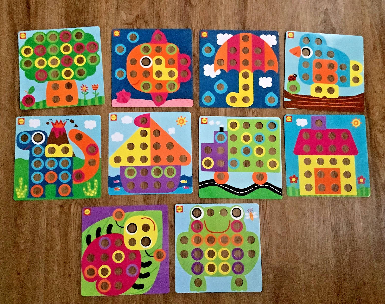 Alex Toys Little Hands Button Art – 12 Projects Art Activity Set – Discontinued