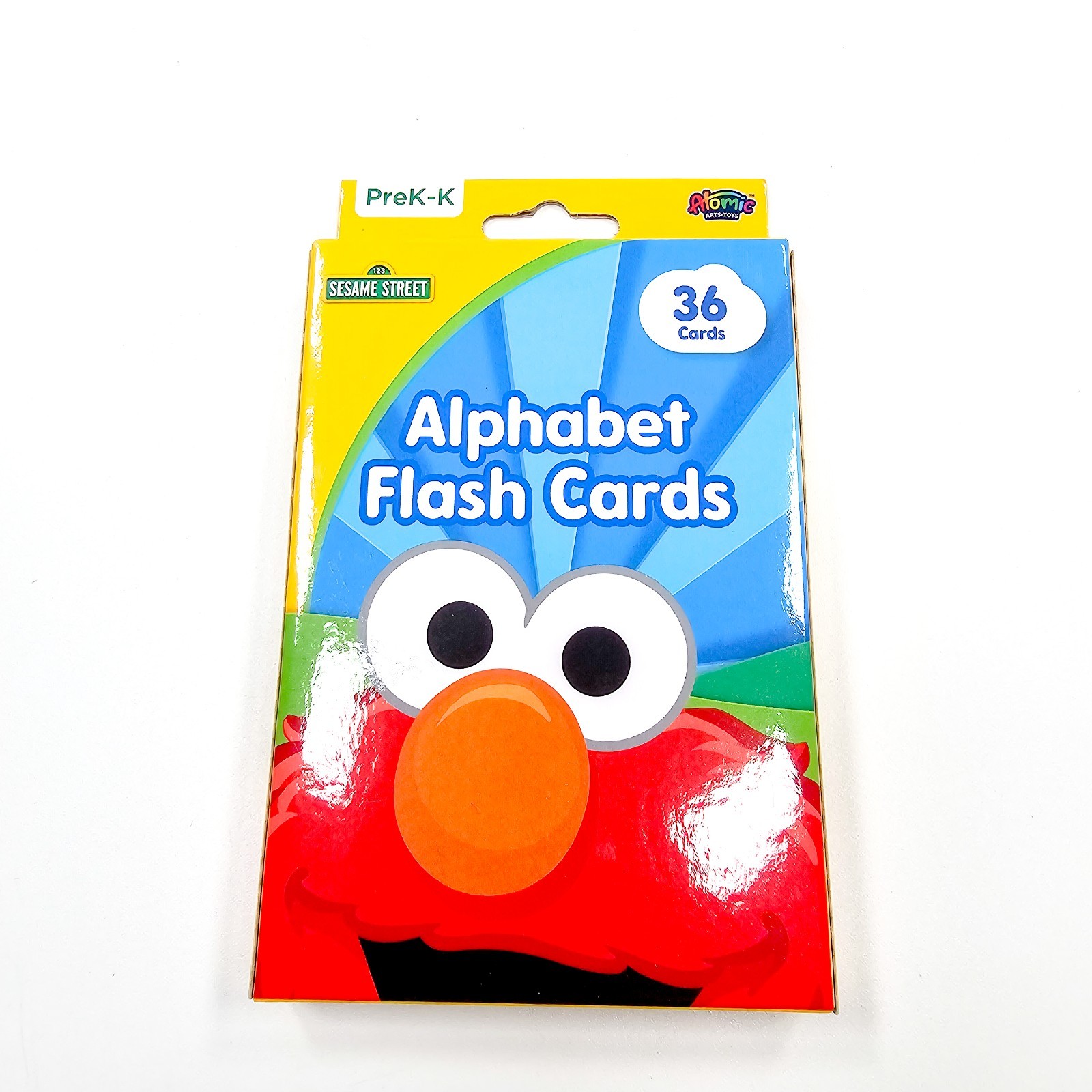 Sesame Street Alphabet Flash Cards 36 Count Elmo PreK-K NEW Atomic Arts