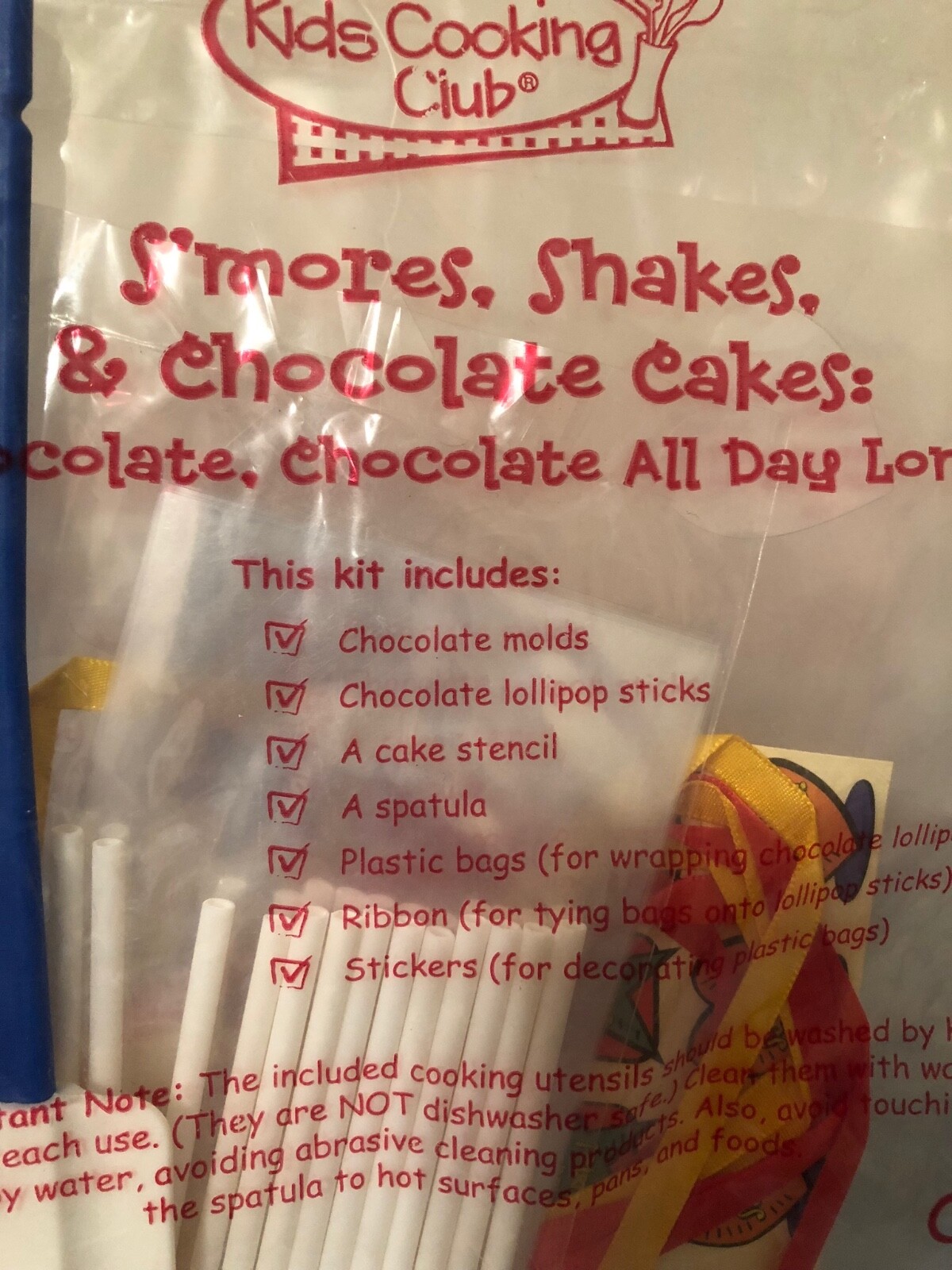 *NIP* Kids Cooking Club – S’mores, Shakes & Chocolate Cakes – Molds/Spatula/More