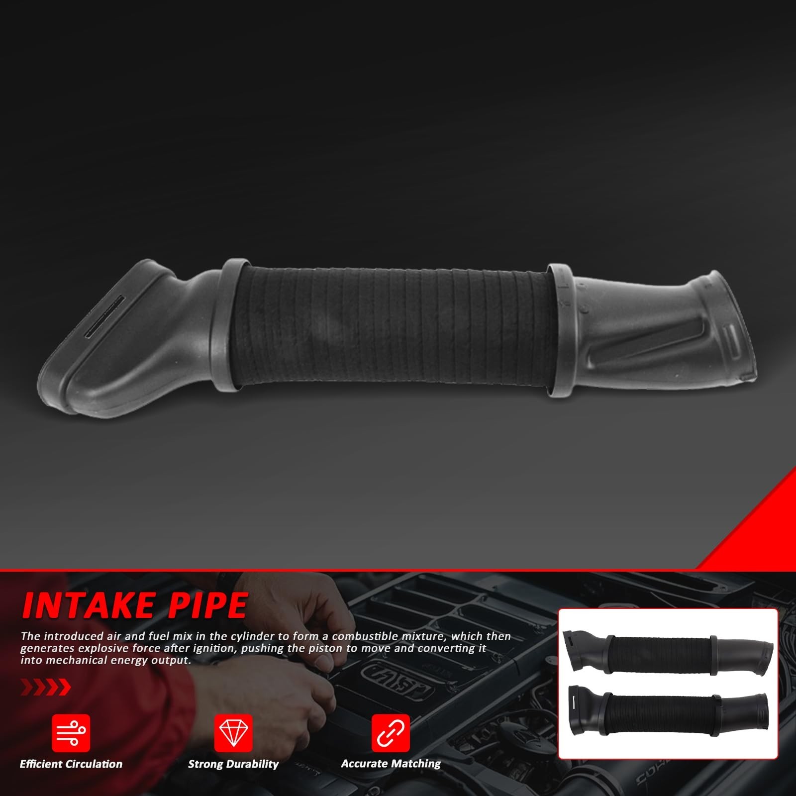 2780902382,2780902282 Intake pipe L/R suitable for Mercedes-Benz SL63 AMG SL5…