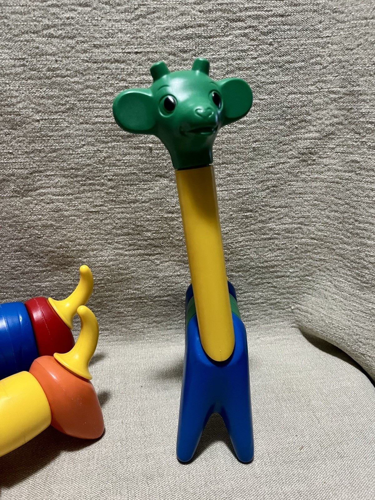 Tupperware Zoo It Yourself Animals Toys Dog Elephant Giraffe 16 pc Set 1966-70s
