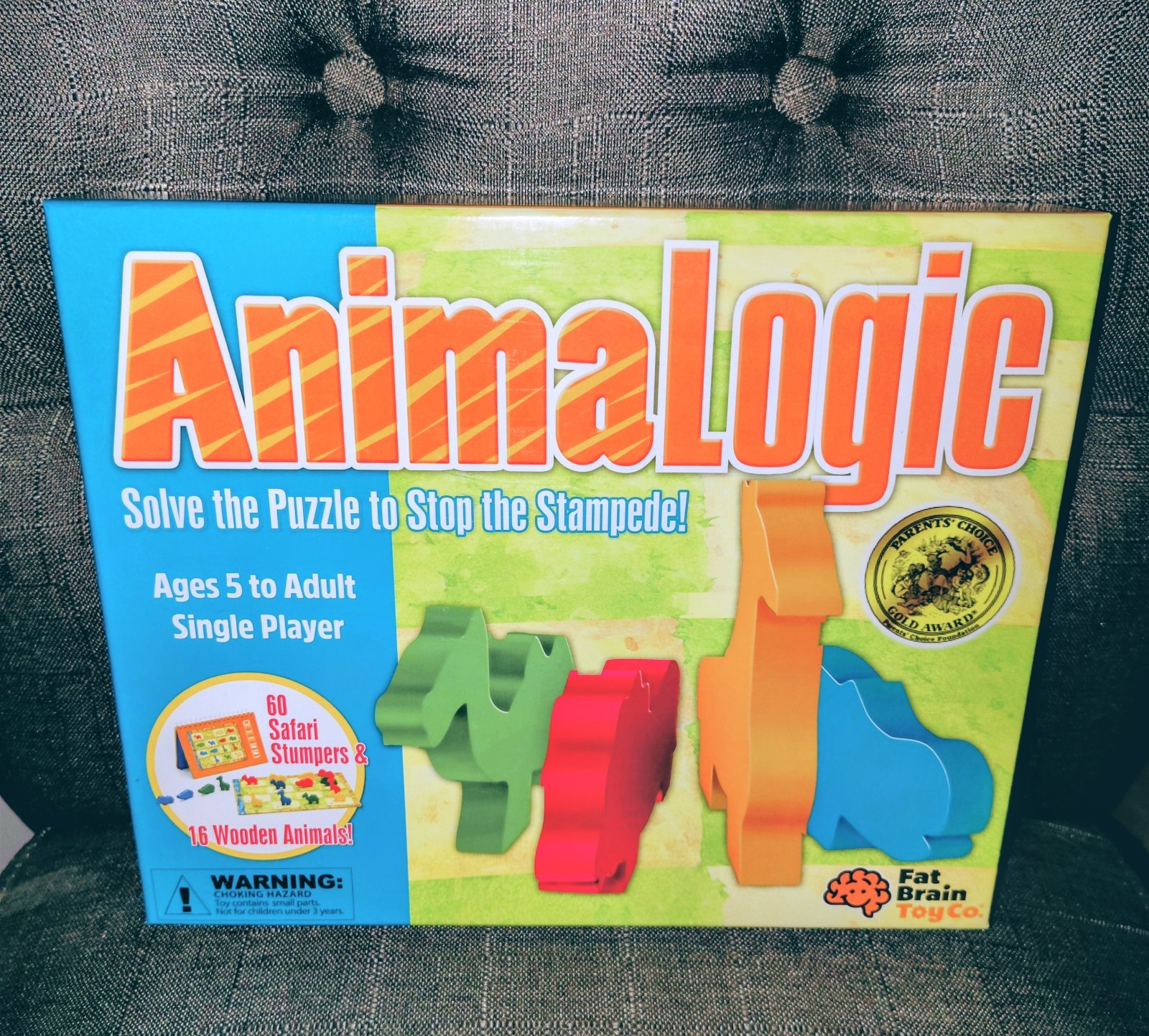 New ANIMALOGIC Solve the Puzzle to Stop the Stampede Game