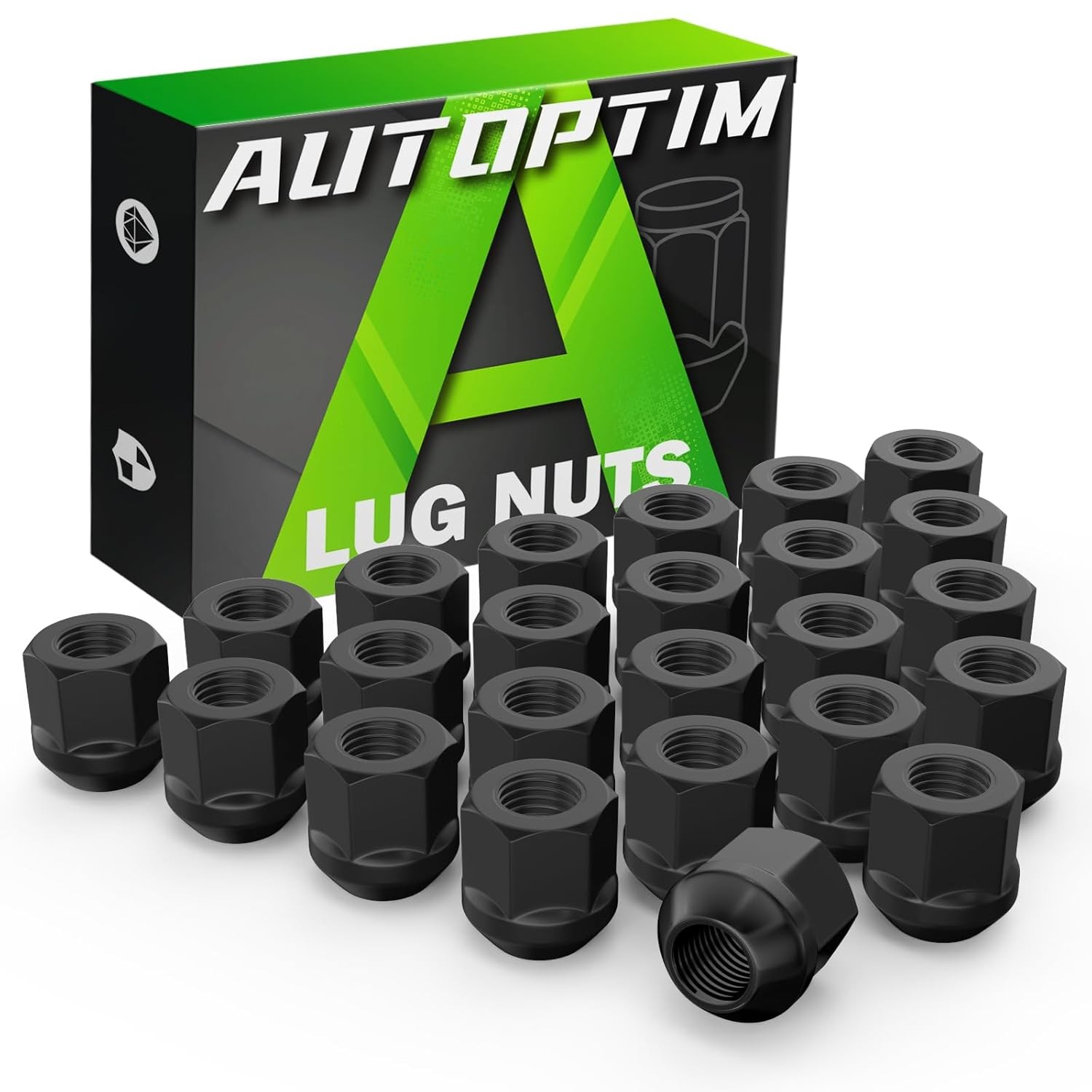 24PCS M14X1.5 Open End Lug Nuts Chevy Silverado 1500 Replacement Lug Nuts