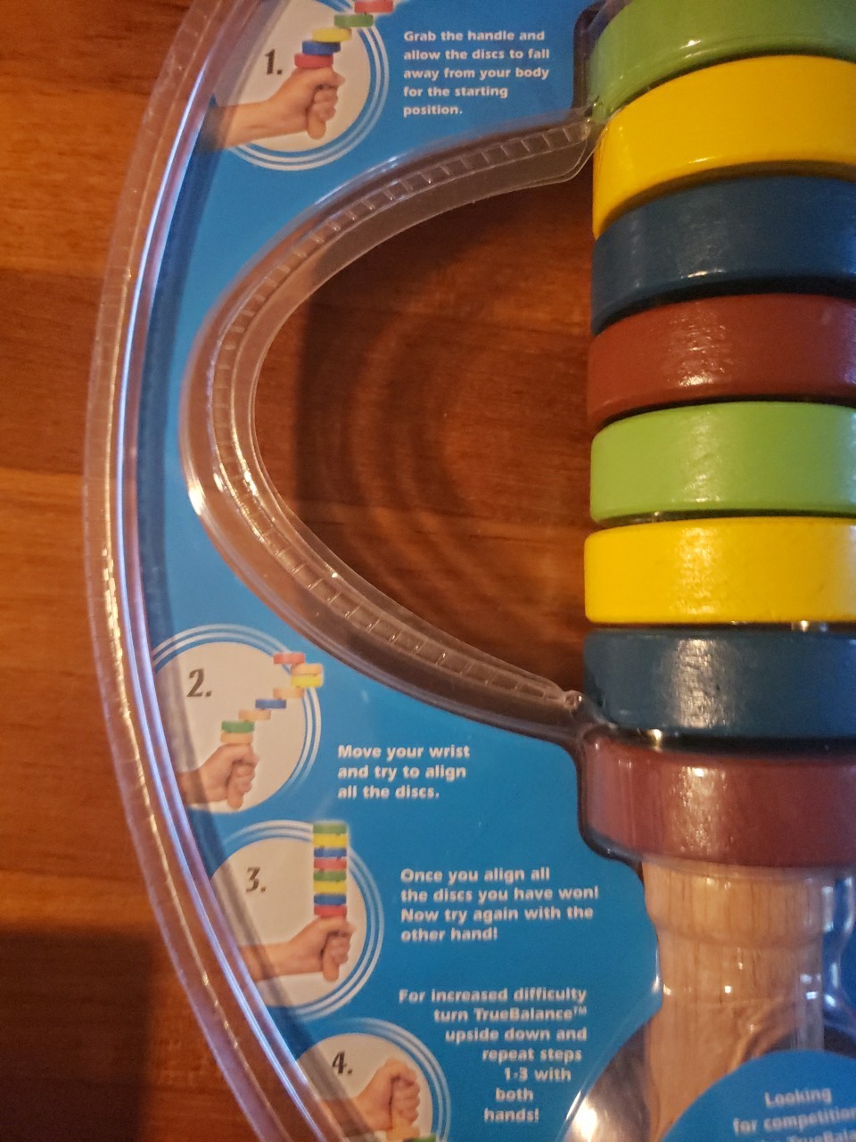 New True Balance Handheld STEM Game Wooden Toy by Excite coordination skill