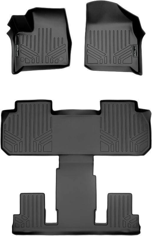Floor Mats Compatible with Toyota Tundra CrewMax Cab 2018-23, Custom Fit