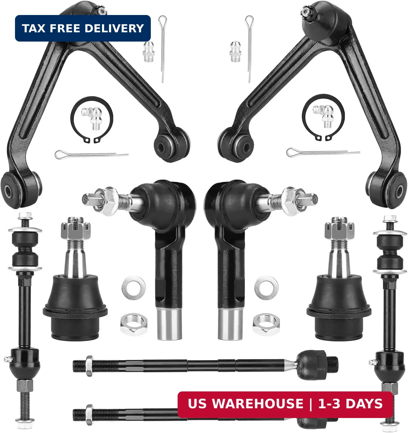 2WD Front Upper Control Arm with Ball Joint Fit for Dodge Ram 1500 2002 2003 200