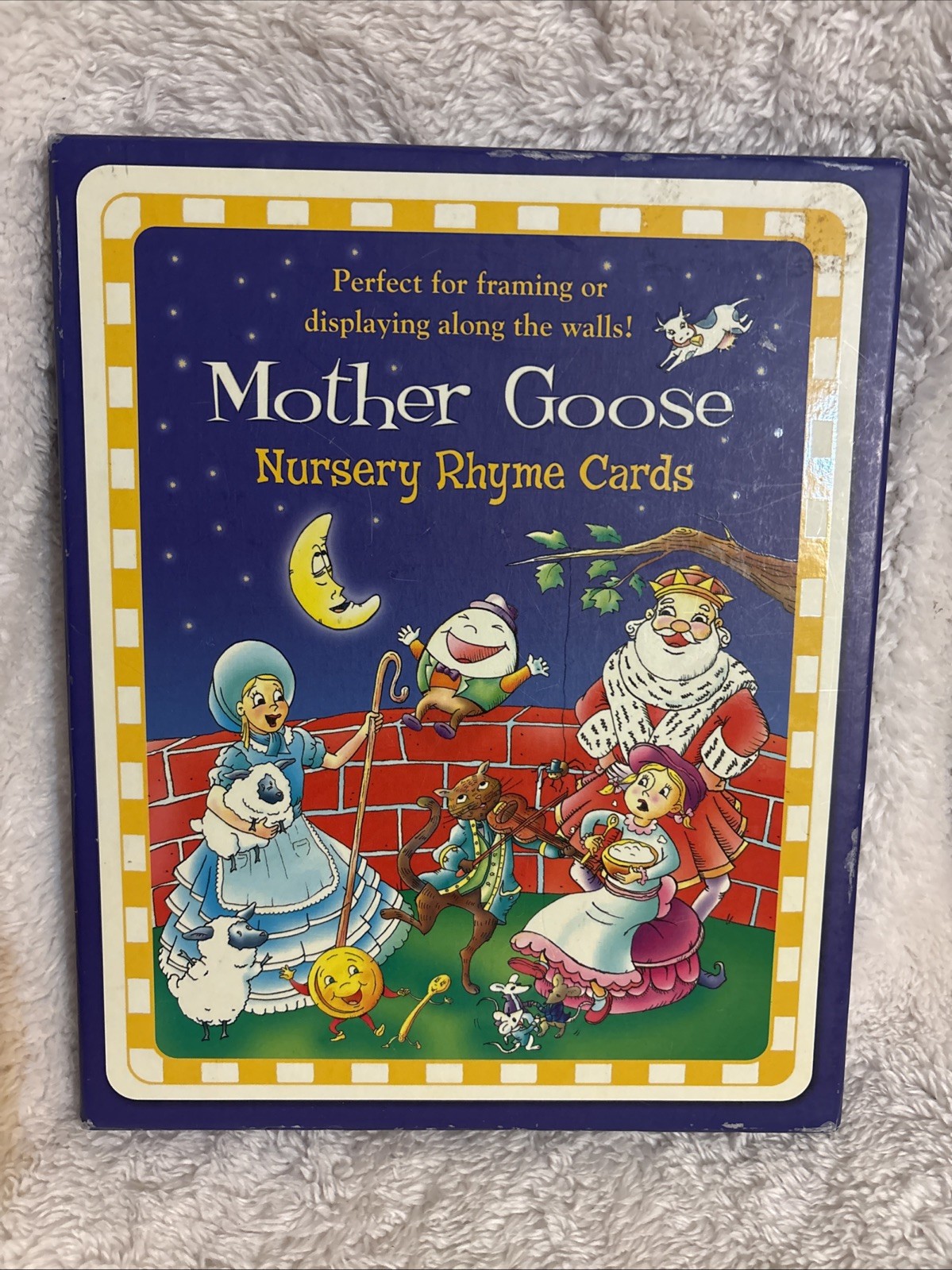 Mother Goose Nursery Rhymes Story Cards 26 (8 X 10″) Cards Storytime, Sing along