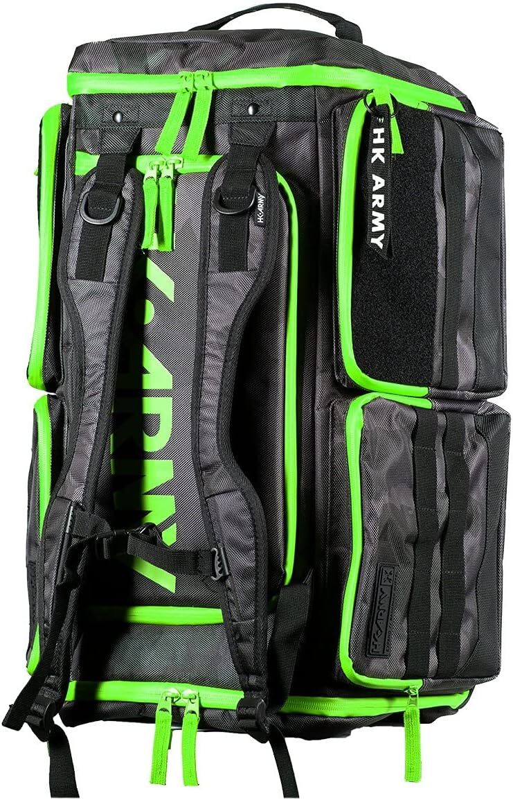 HK Army Expand Backpack Paintball Gearbag – Shroud Black/Green