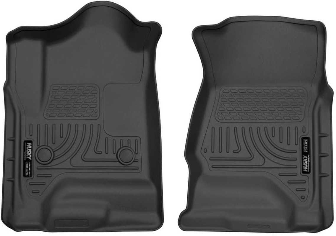 Weatherbeater Black Floor Mats for 2014-2020 Chevy, GMC, Cadillac – 2-Pc Set