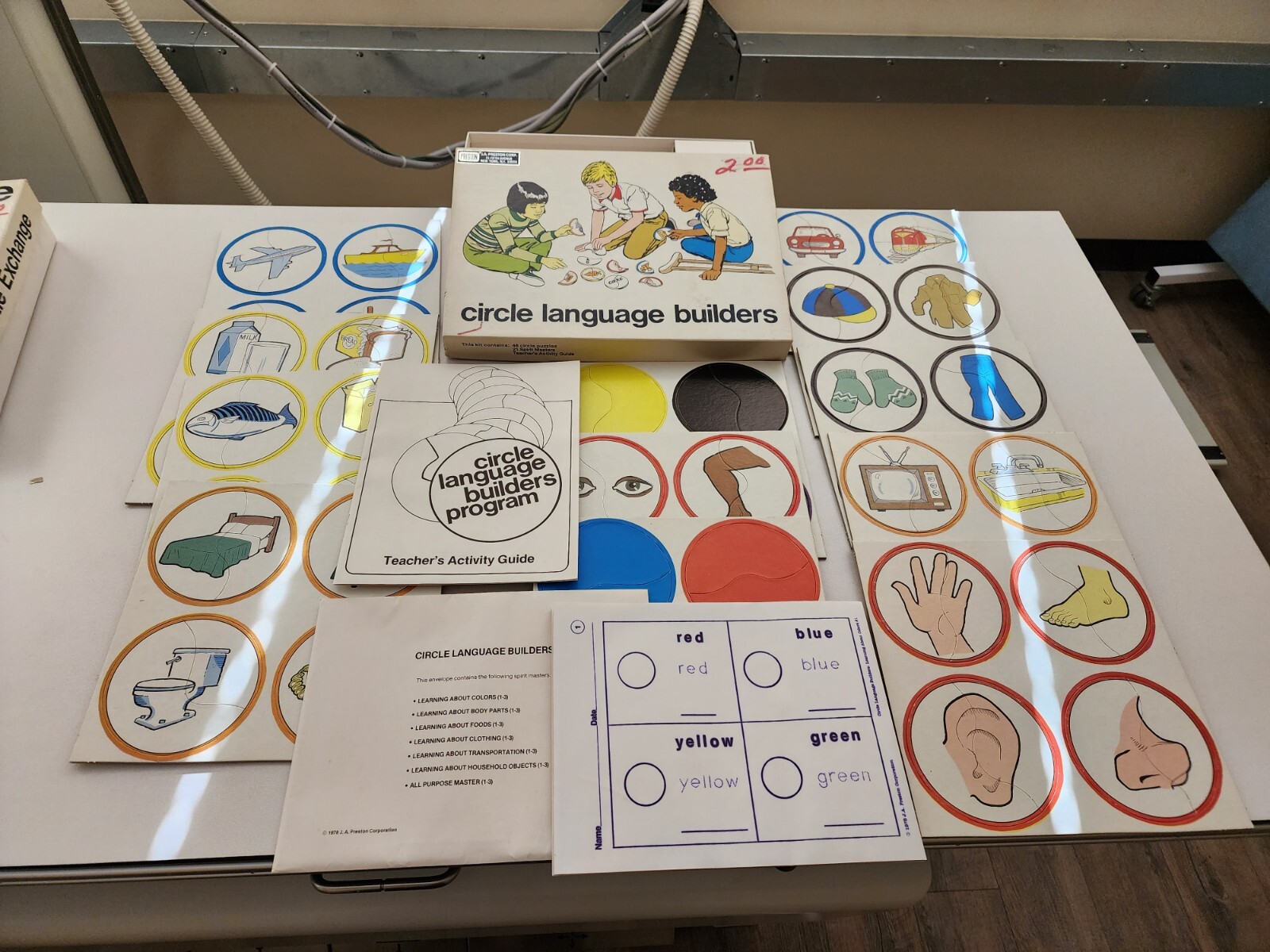 1978 J.A. Preston Corp. Bottle Exchange & Circle Language Builder 4943C 4951