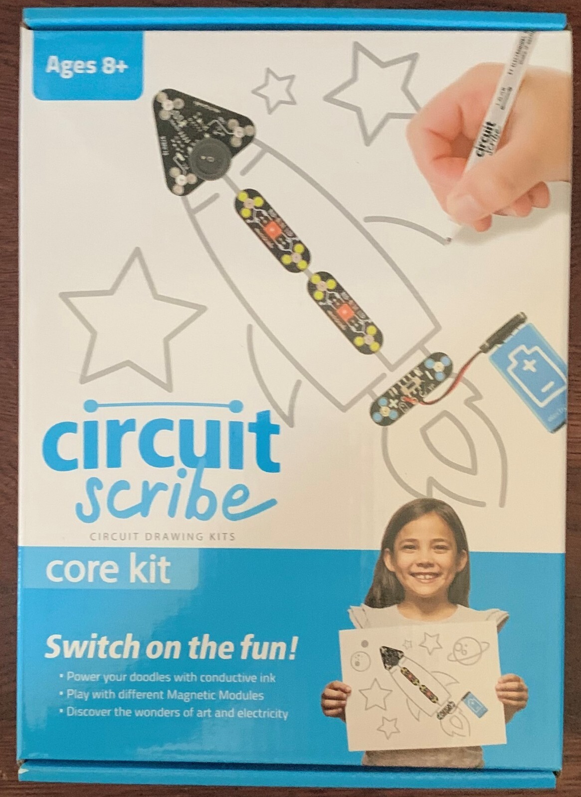 new Circuit Scribe Core Circuit Drawing Kit Magnetic Art Electricity Science Kit