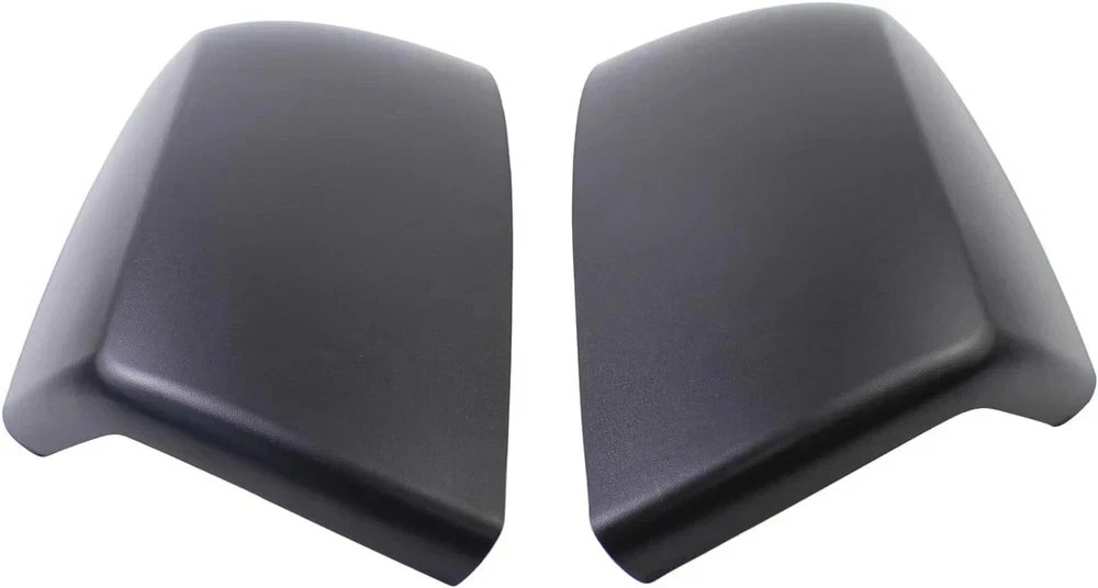 Driver and Passenger Side Mirror Cover Matte Black with Clip for Toyota Tundra