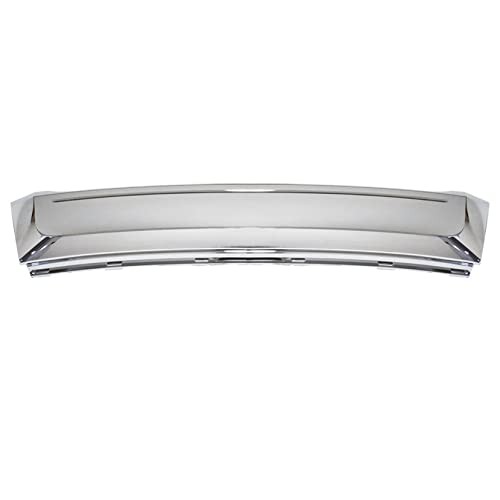 Front Lower Bumper Grille Moulding Chrome Plastic Silver Replacement for 2011