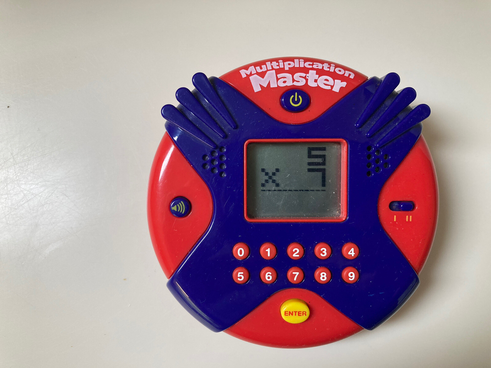 Multiplication Master Educational Handheld Flashcard Game Learning Resources 7+