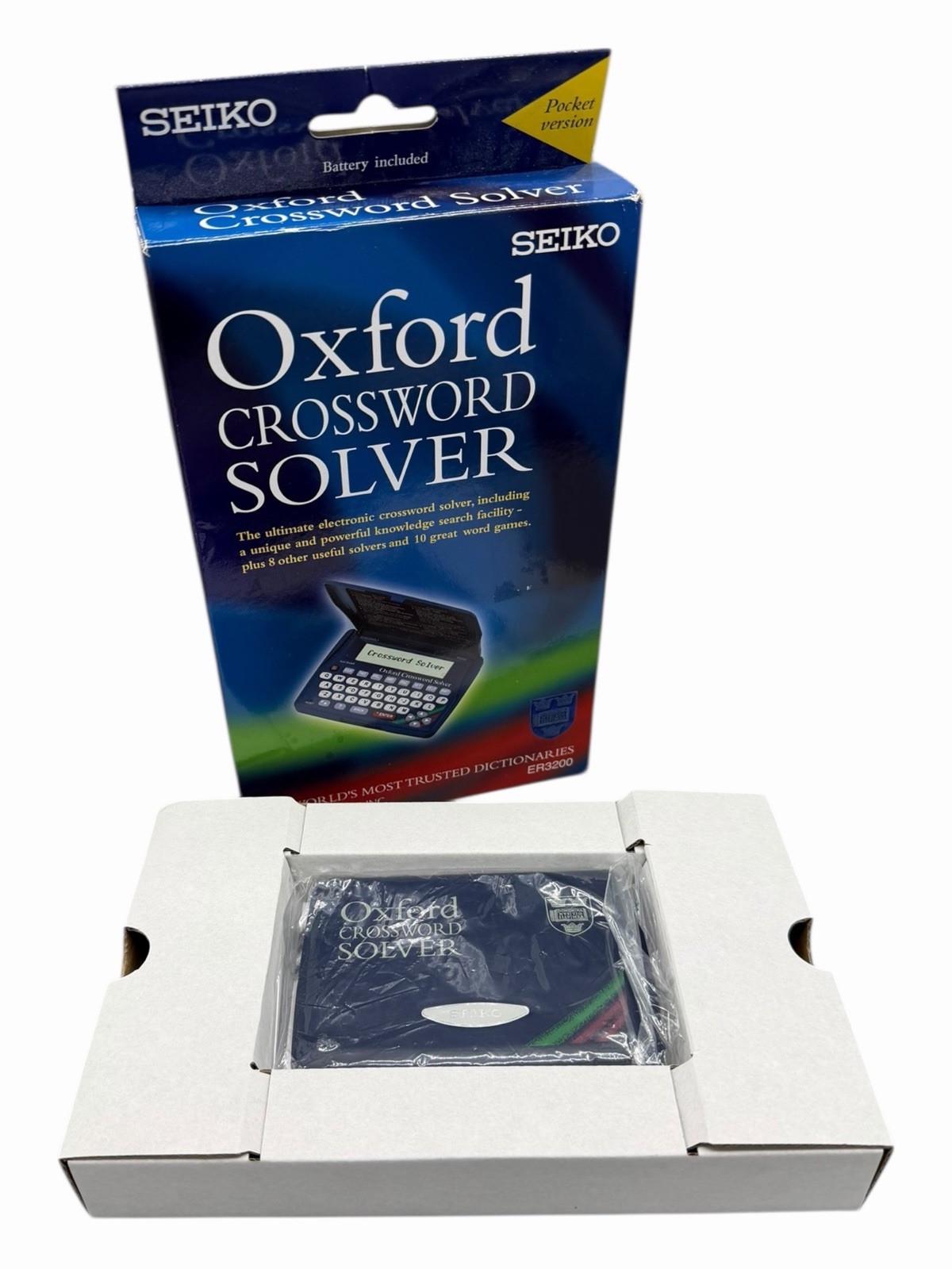 Oxford Crossword Solver Seiko ER3200 Pocket Version Seiko Japan Like New
