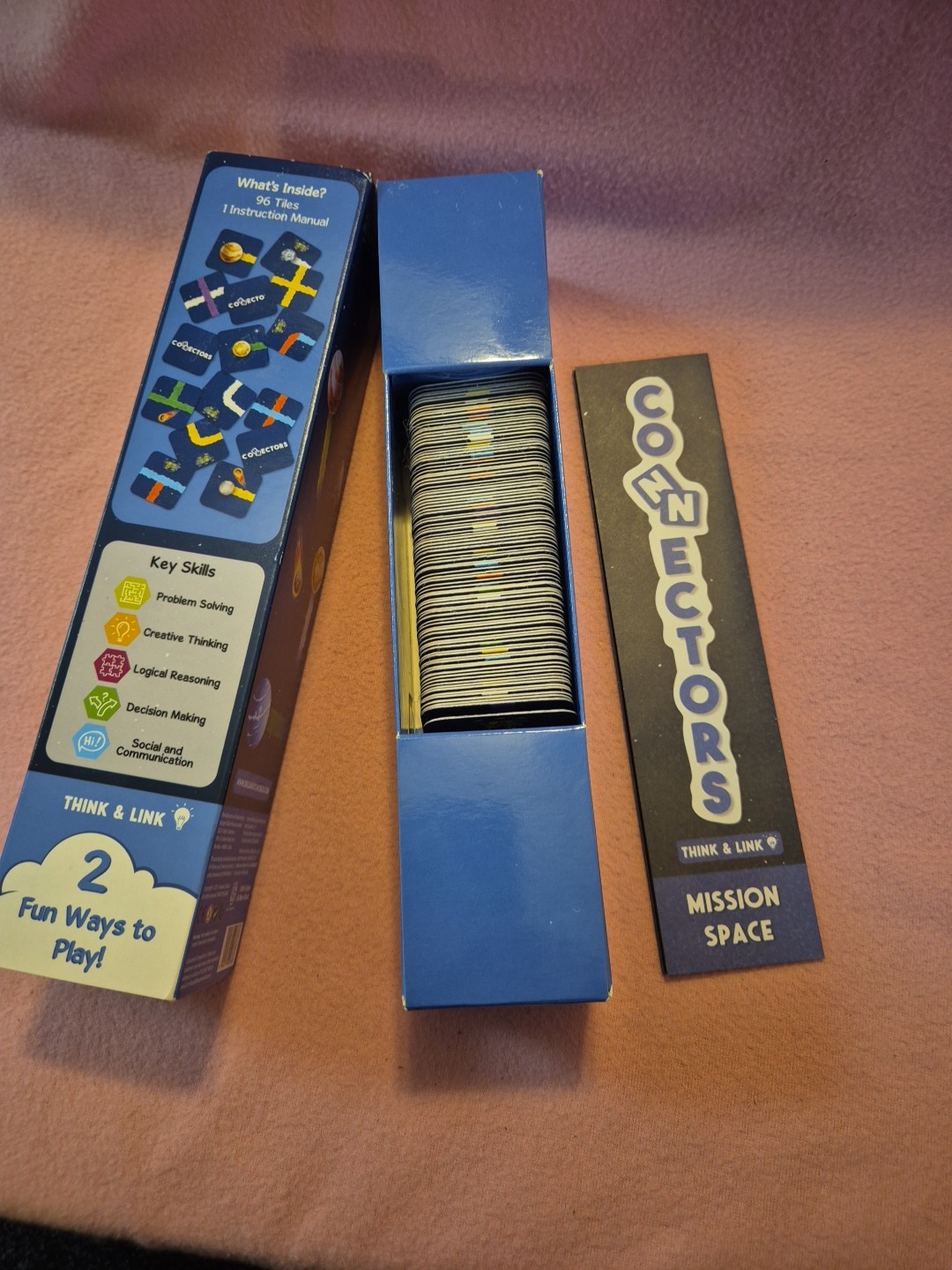 Educational Game Connectors Mission Space Gifts for 6 Years + Skillmatics