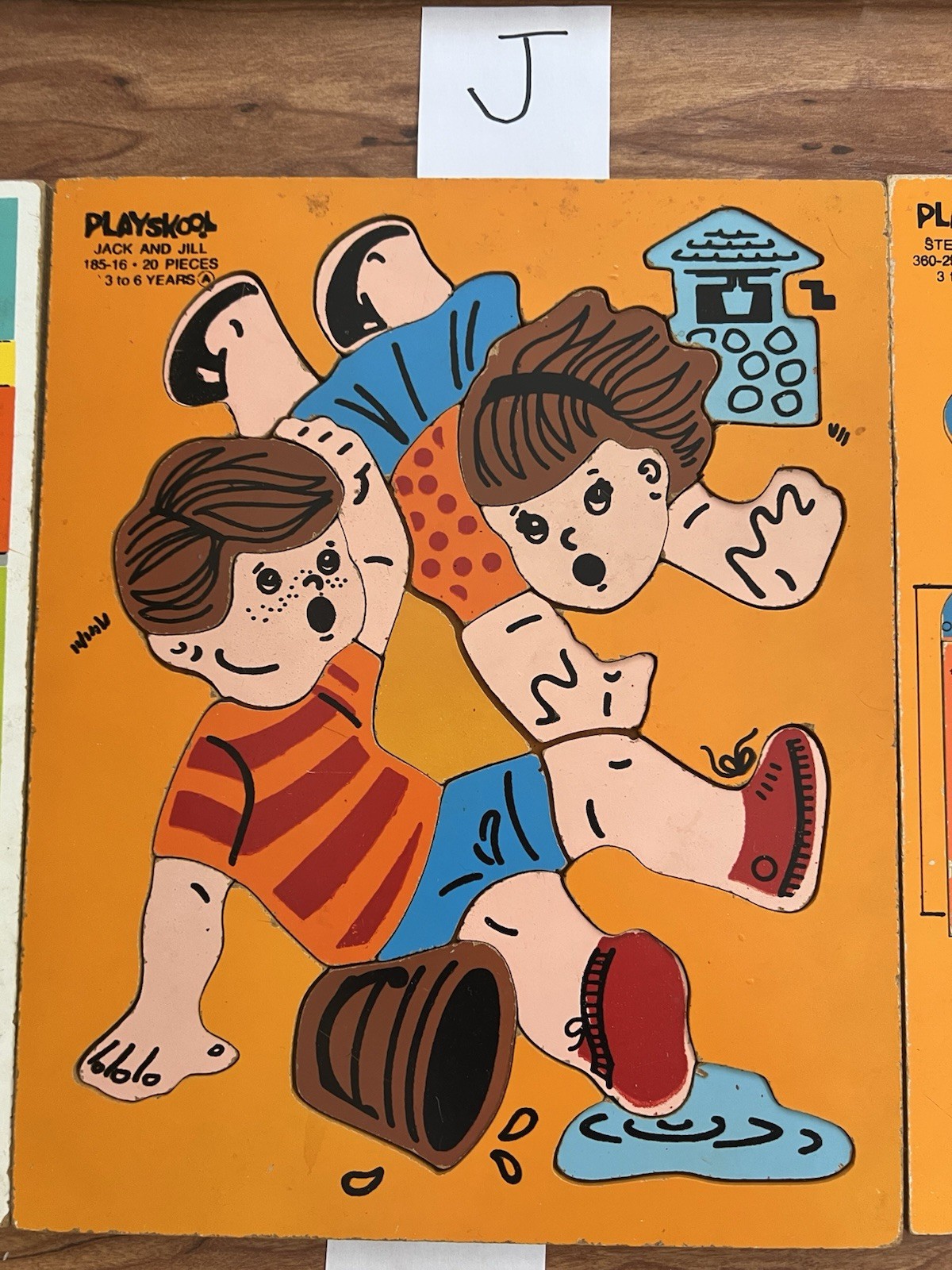 Vintage 1970s Playskool Puzzles Sold Individually