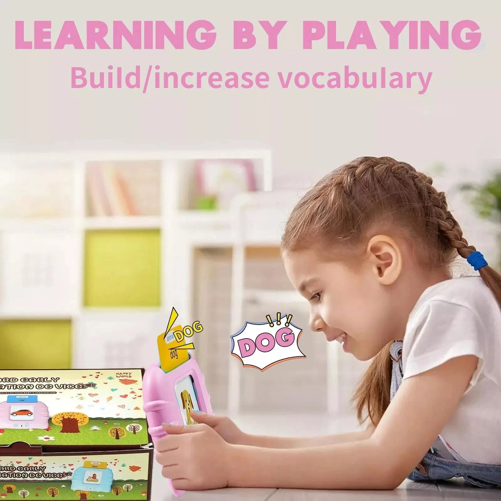 Talking Flash Cards Learning Montessori Toys for Kids with 224 Sight Words