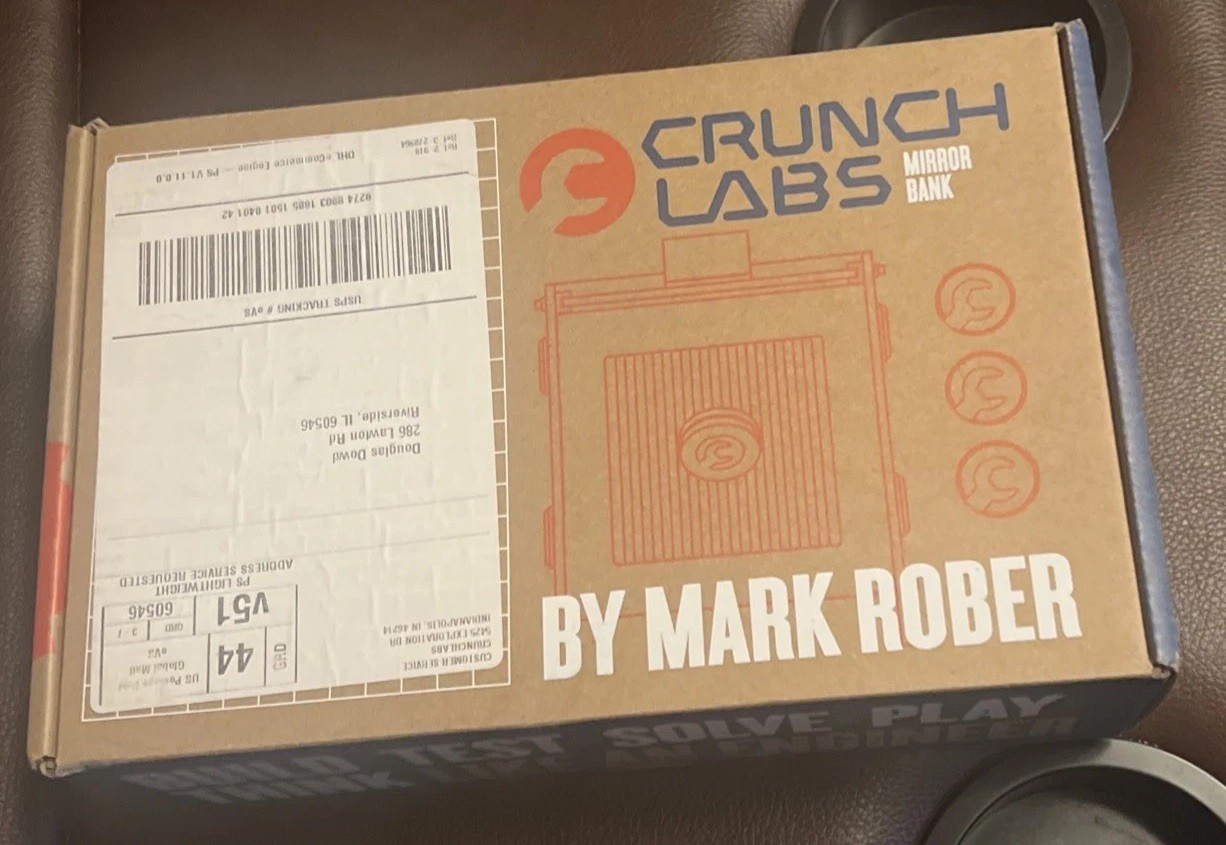 Crunch Labs By Mark Rober S.T.E.M. Build Box – Mirror Bank, SEALED