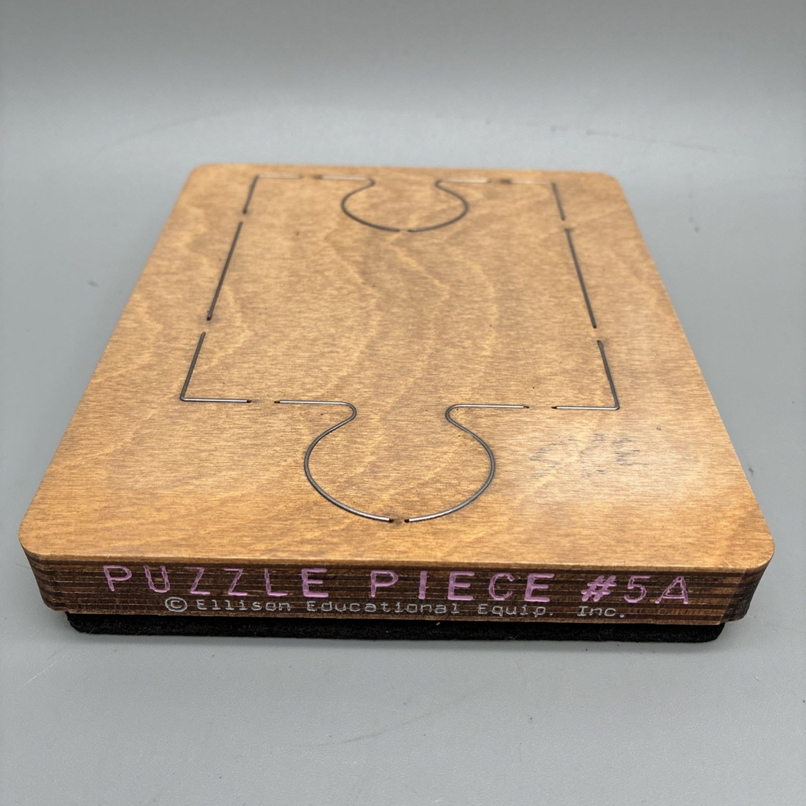 Ellison Educational 4” Die Cuts Wooden Puzzle Pieces #5A/#5B/#5C