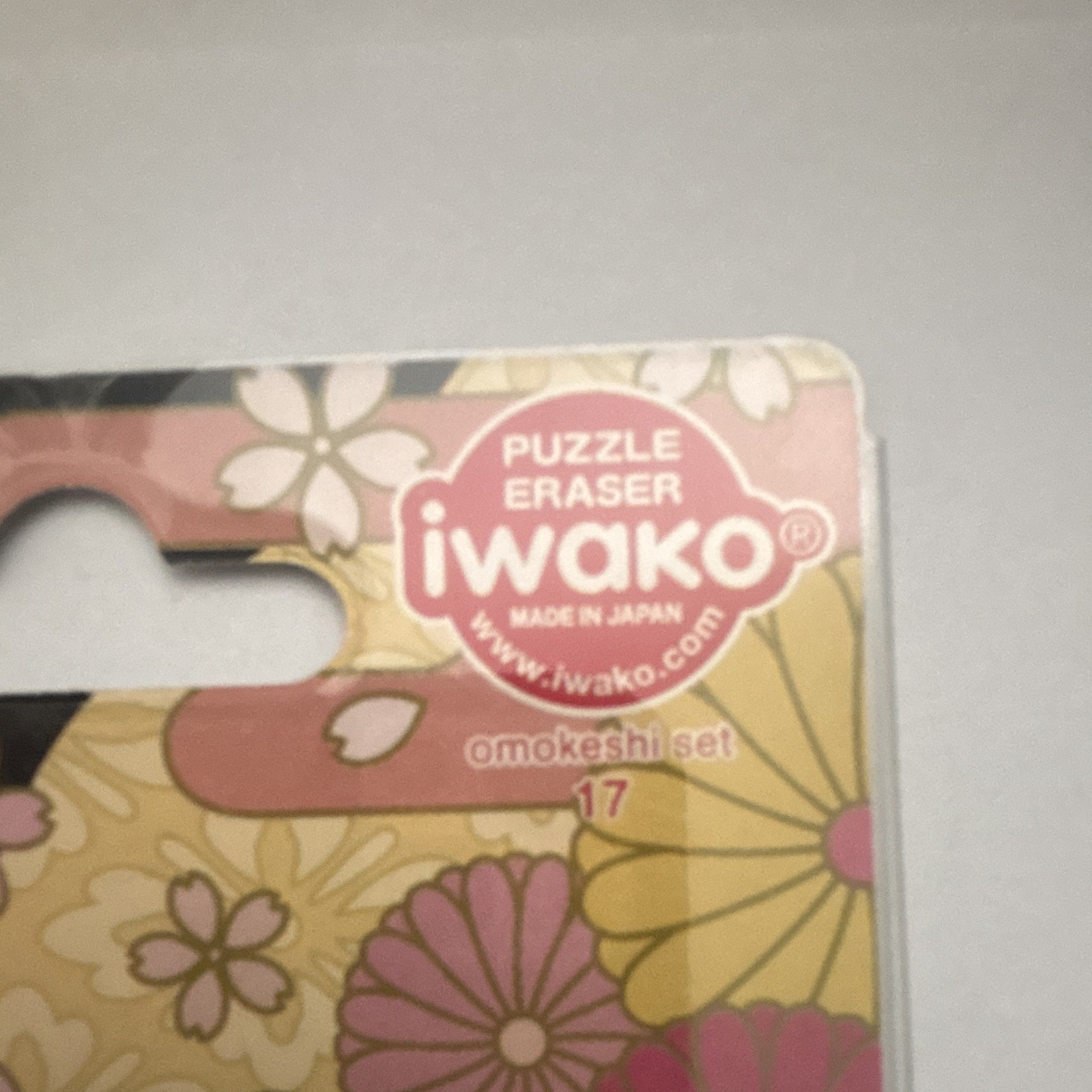 Japanese Eraser Set 7 pcs Set kimono Doll & Lucky Cat Made in Japan
