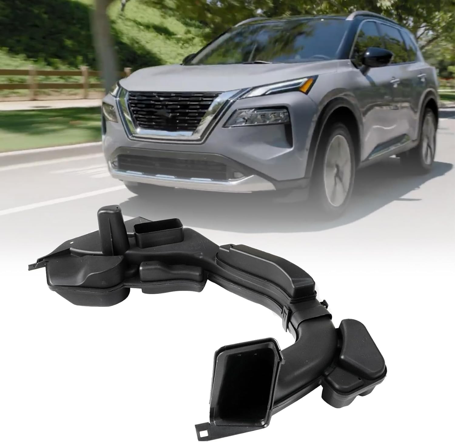 FZJDSD 1PC Air Intake Duct Tube Compatible with Nissan Rogue 2014-2020 2.5L