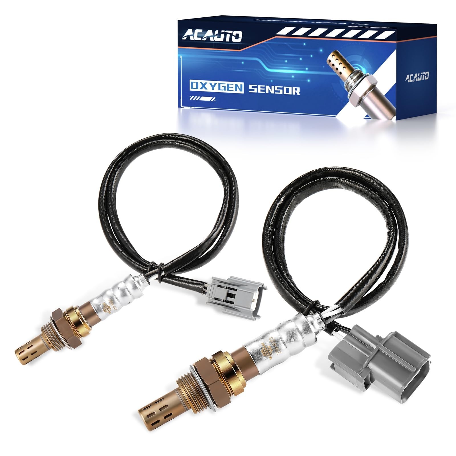 2Pcs Oxygen O2 Sensor Upstream Downstream Compatible with Honda Civic 2001-2005