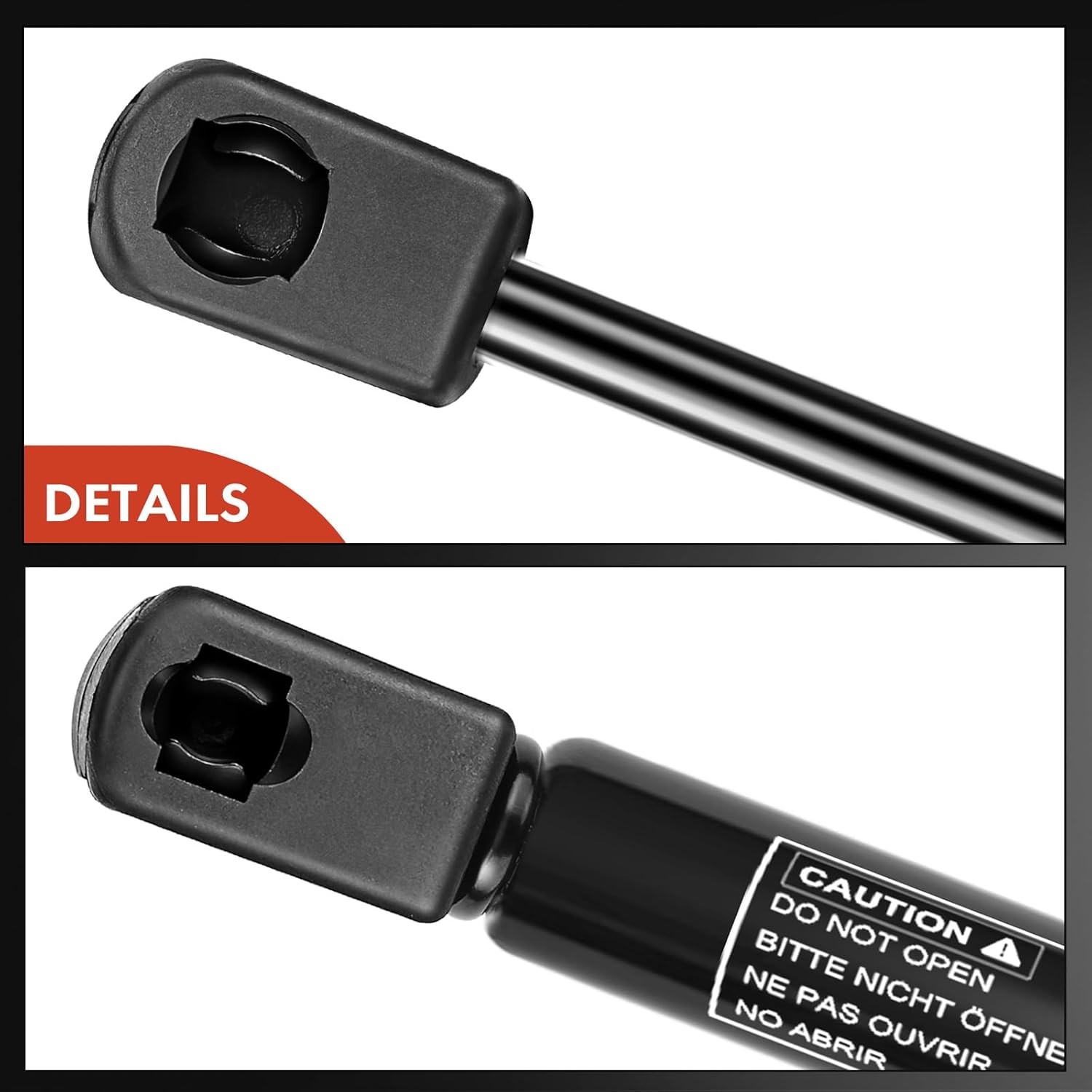 A-Premium Front Hood Lift Supports Shocks Struts Compatible with Ford Models – F