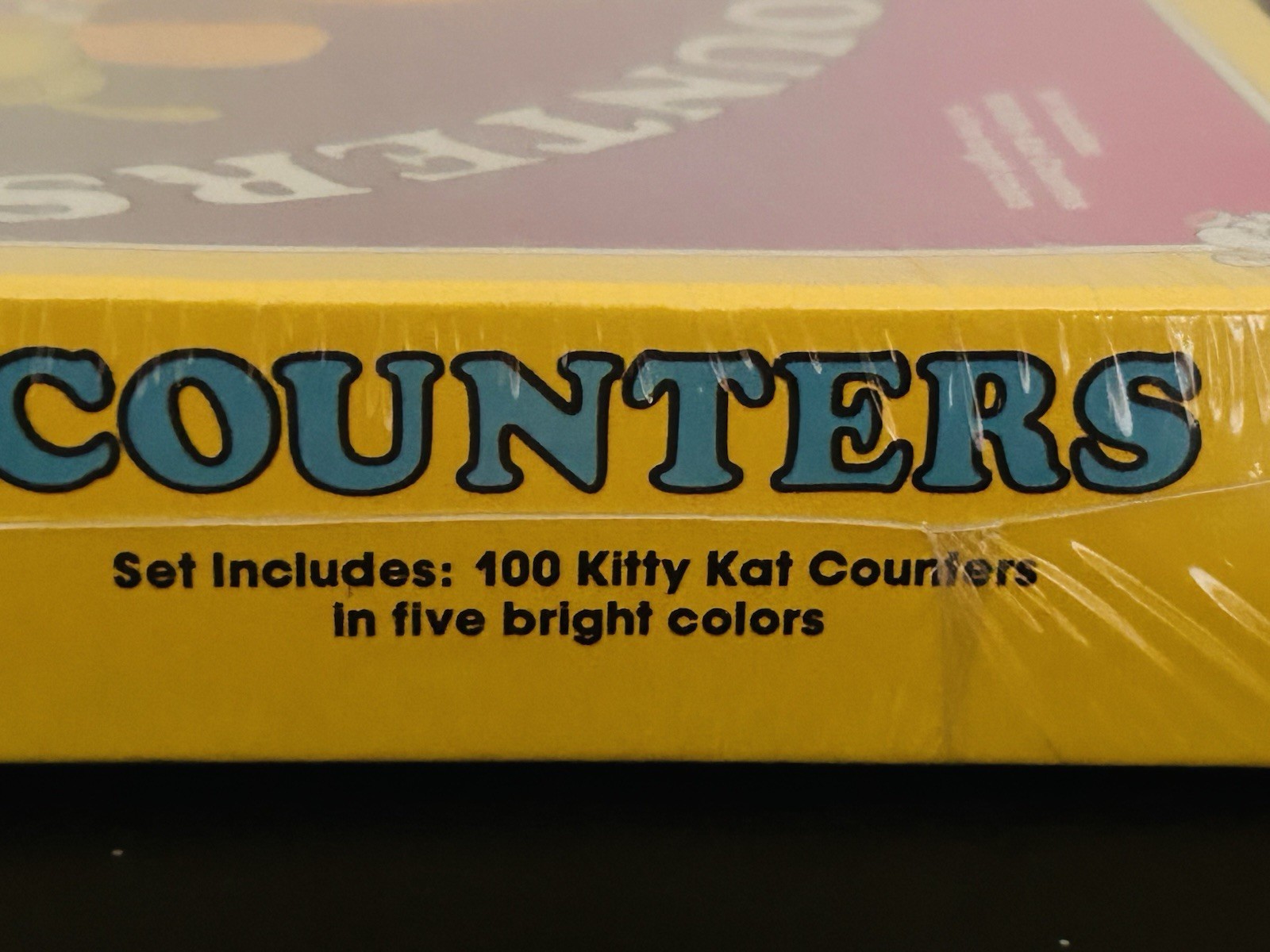 NIP VTG Kitty Kat Cats Counting Educational Learning Color Skills 1985 SEALED