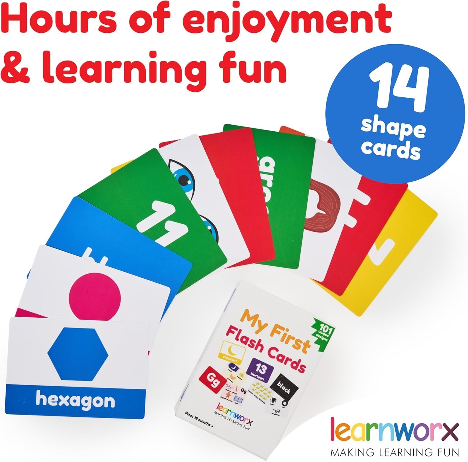 Baby Learning Flash Cards For Toddlers 1-3 | Kids Letter Number Alphabet Anim…