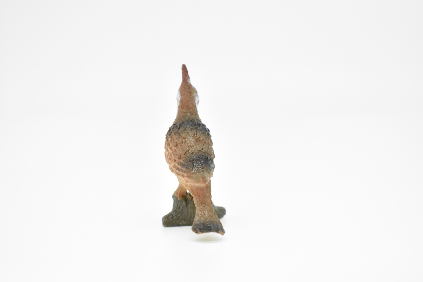 Woodpecker, Pileated, Realistic Plastic Model Bird, Hand Painted Toy 2 1/2″