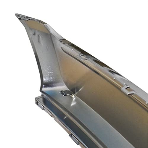 Front Lower Bumper Grille Moulding Chrome Plastic Silver Replacement for 2011