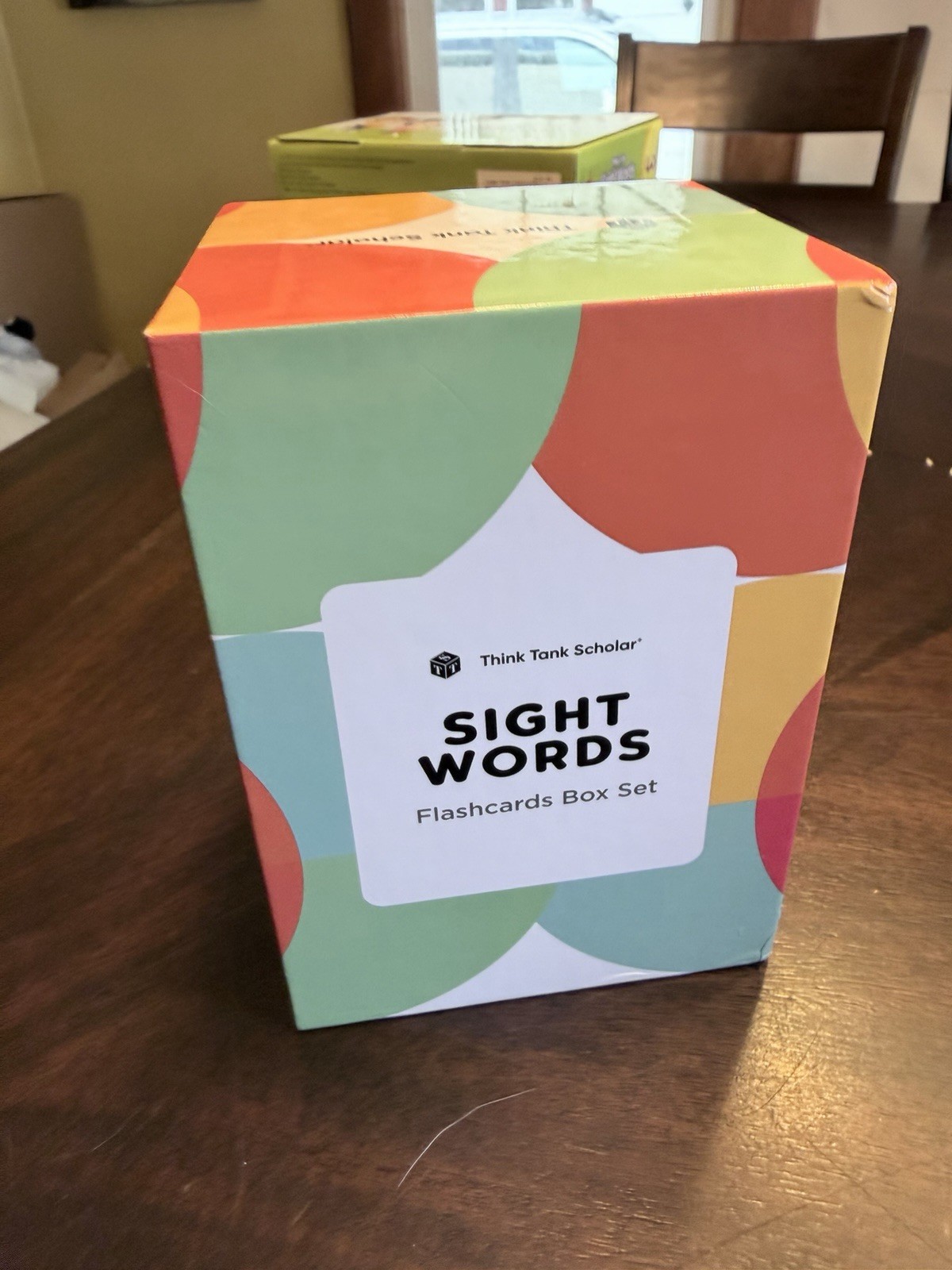 Think Tank Scholar Sight Words Flash Card Box Set Grades Prek-3