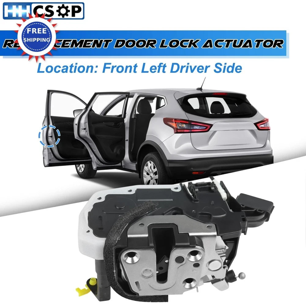 Front Left Driver Door Lock Actuator Latch Fits Nissan Rogue 2008 2015 Replaces