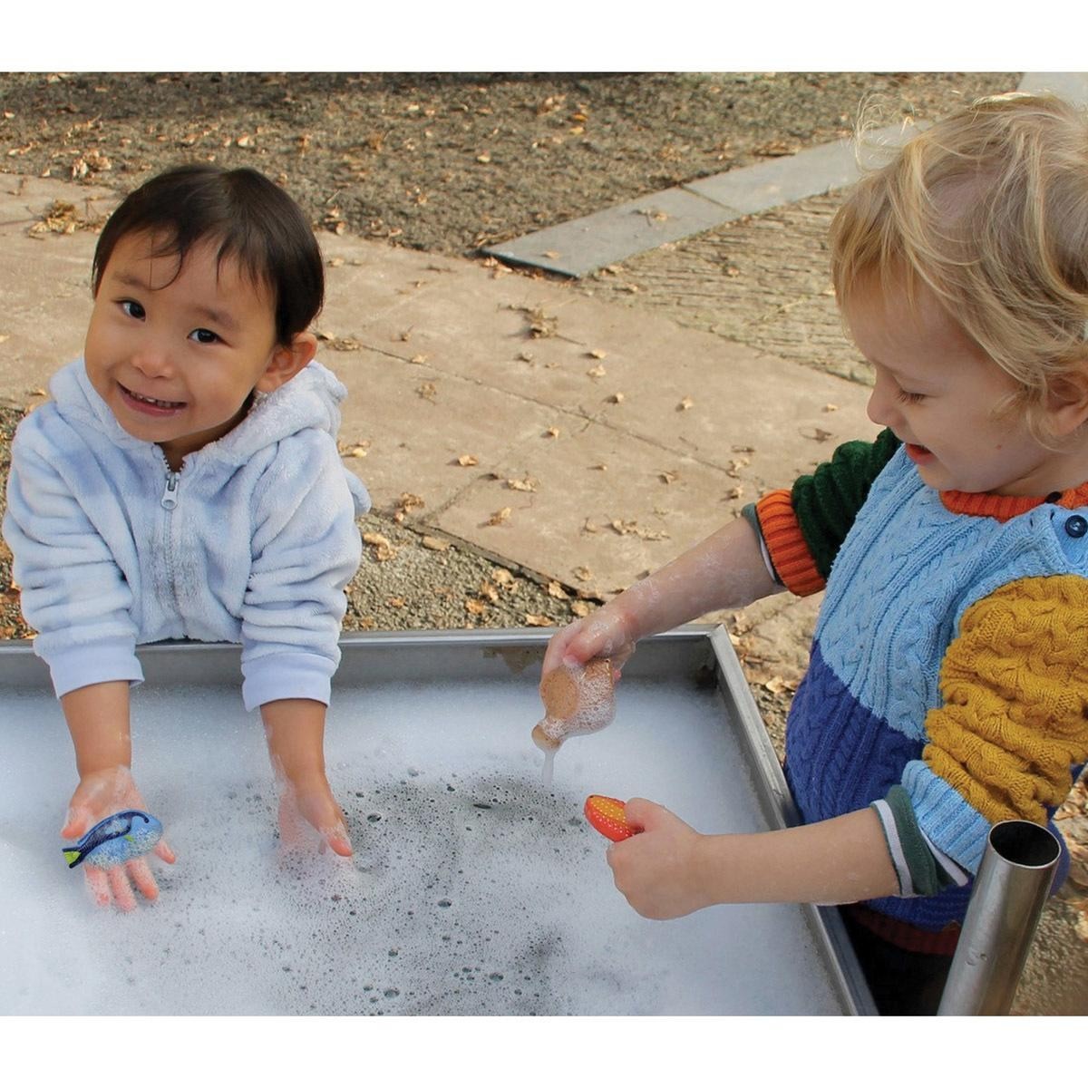 Yellow Door Sensory Play Stones: Colorful Fish Set