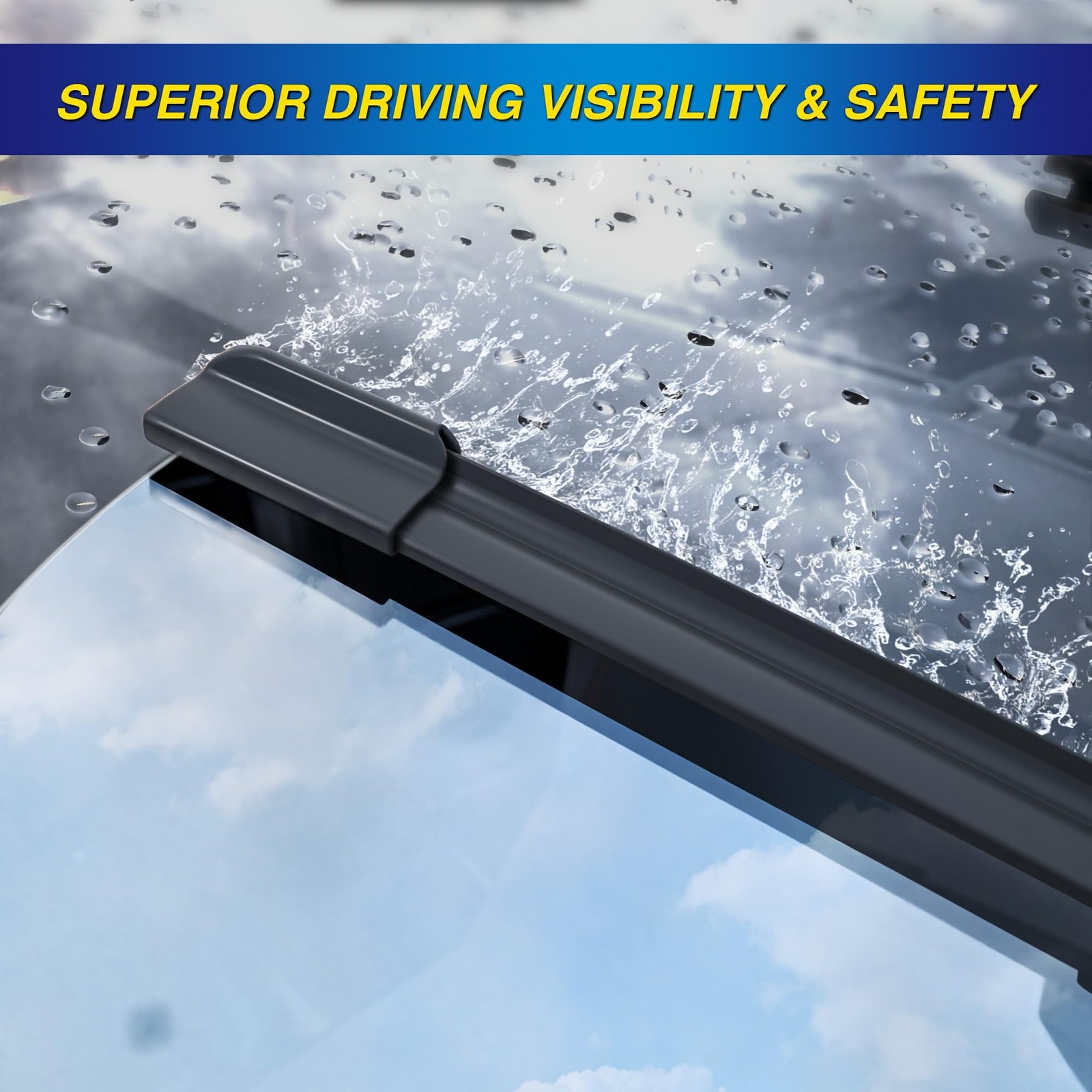 5 PLUS® Silicone Windshield Wipers Replacement for 2004 2005 2006 2007 2008
