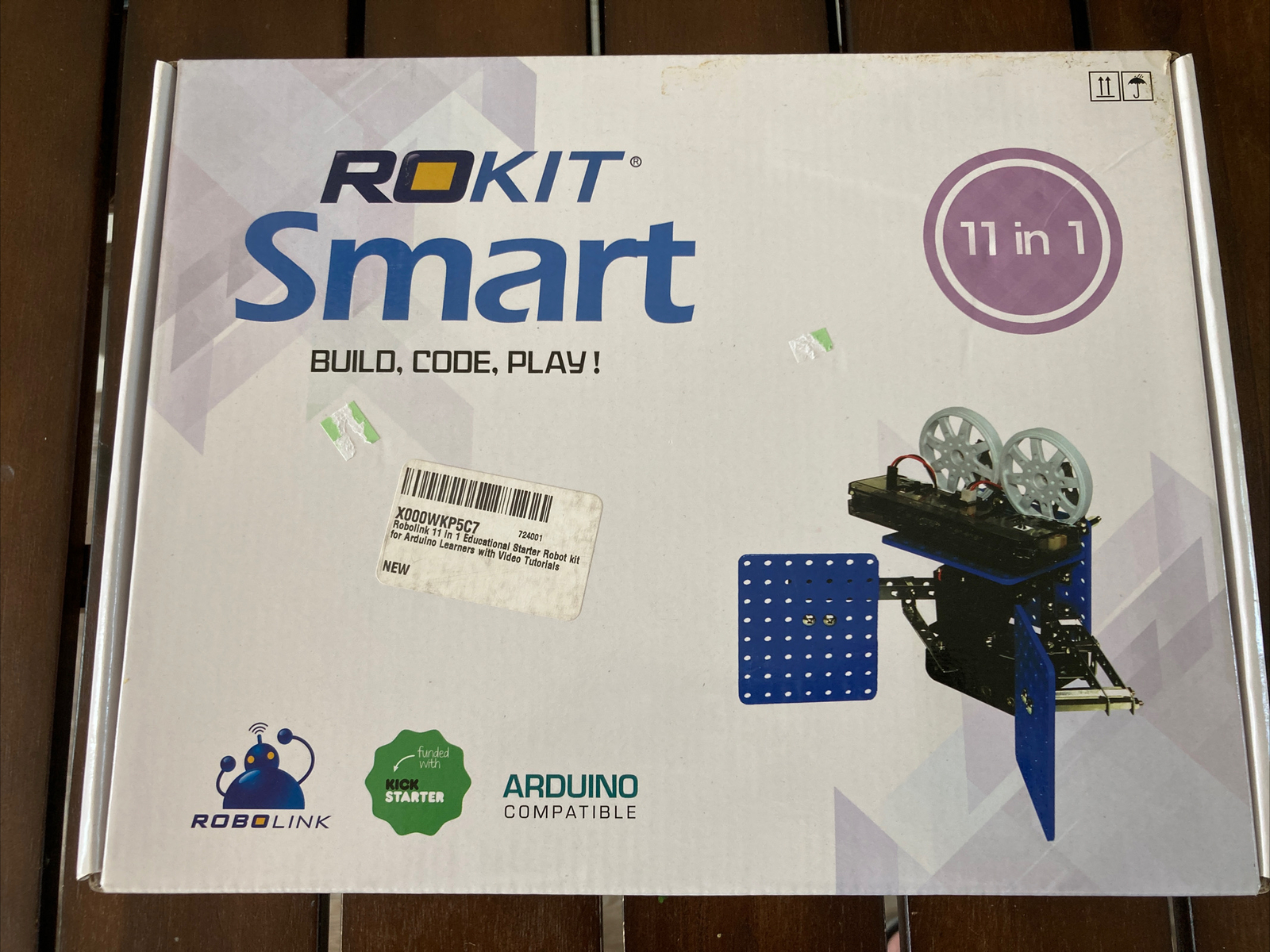 NEW ROKIT SMART ROBOLink 11 In 1 Programmable ROBOT KIT ARDUINO A-4 – NEW!!